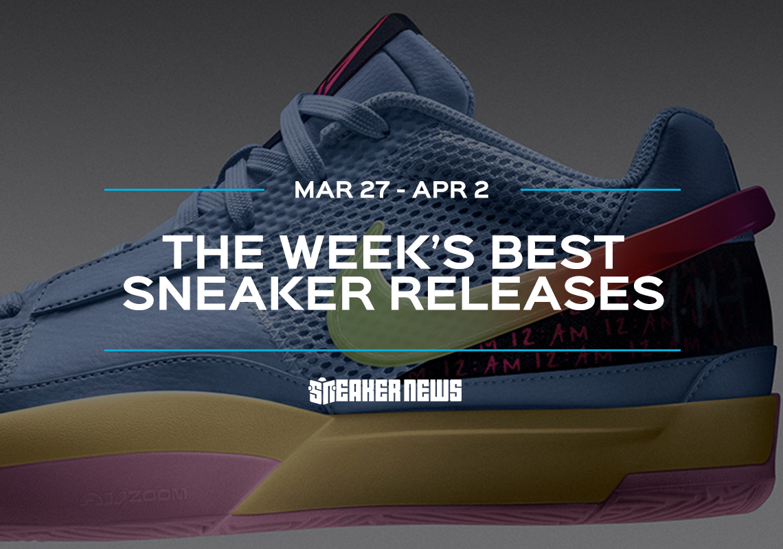 Releasing This Week: AJ11 Low "Cement Grey," Nike Ja 1 "Day One," And Another Restock Of The Panda Dunk