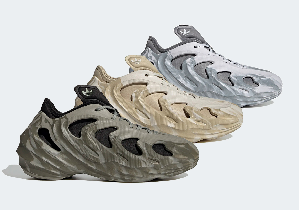 The adidas adiFOM Q “Strata” Pack Borrows The Yeezy Foam Runner’s “MX” Look
