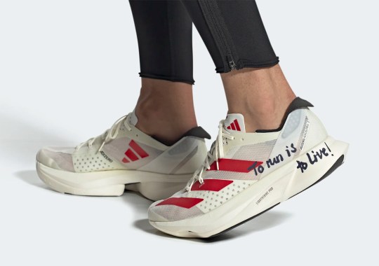 This adidas Adizero Adios Pro 3 Has One Reminder: “To Run Is To Live!”