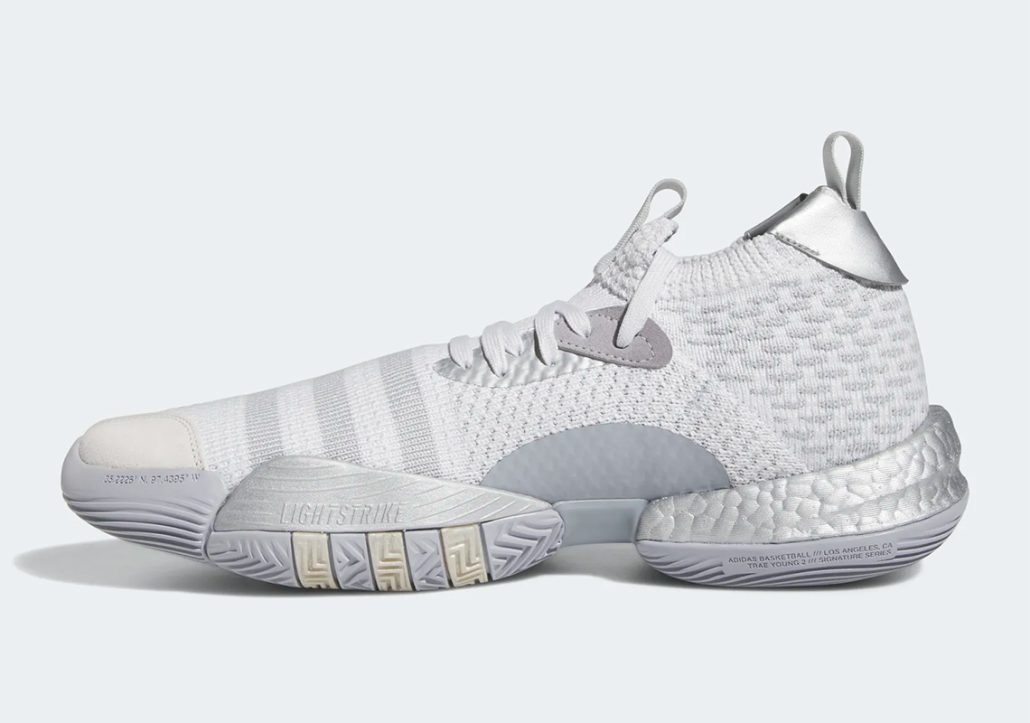 Adidas Trae Young 2 Dash Grey Halo Silver Matte Silver Hq0997 6
