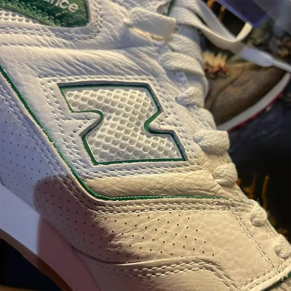 Aime Leon Dore New Balance 650 White Green Gum 3