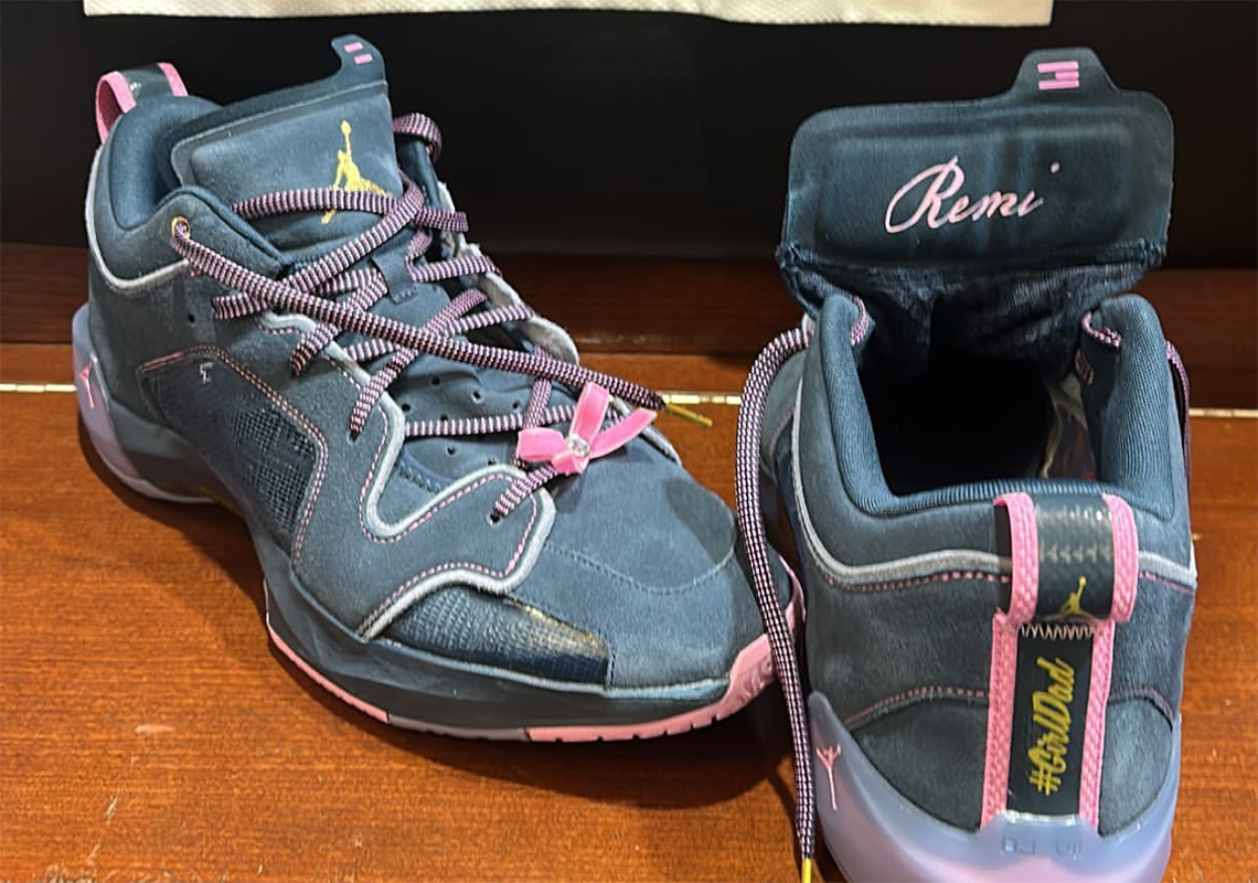 Obi Toppin Pays Tribute To His Daughter Remi With An Air Jordan 37 Low "Girl Dad" PE
