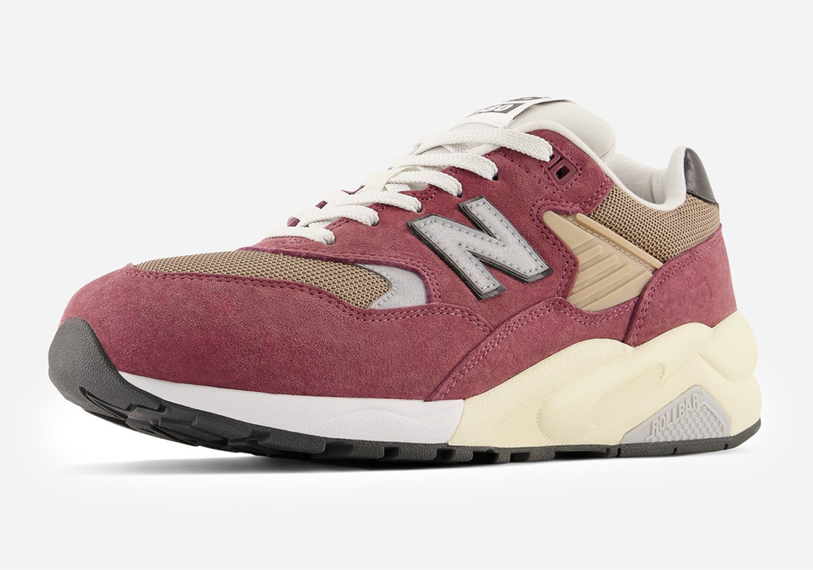 The New Balance 580 Comes Draped In “Burgundy”