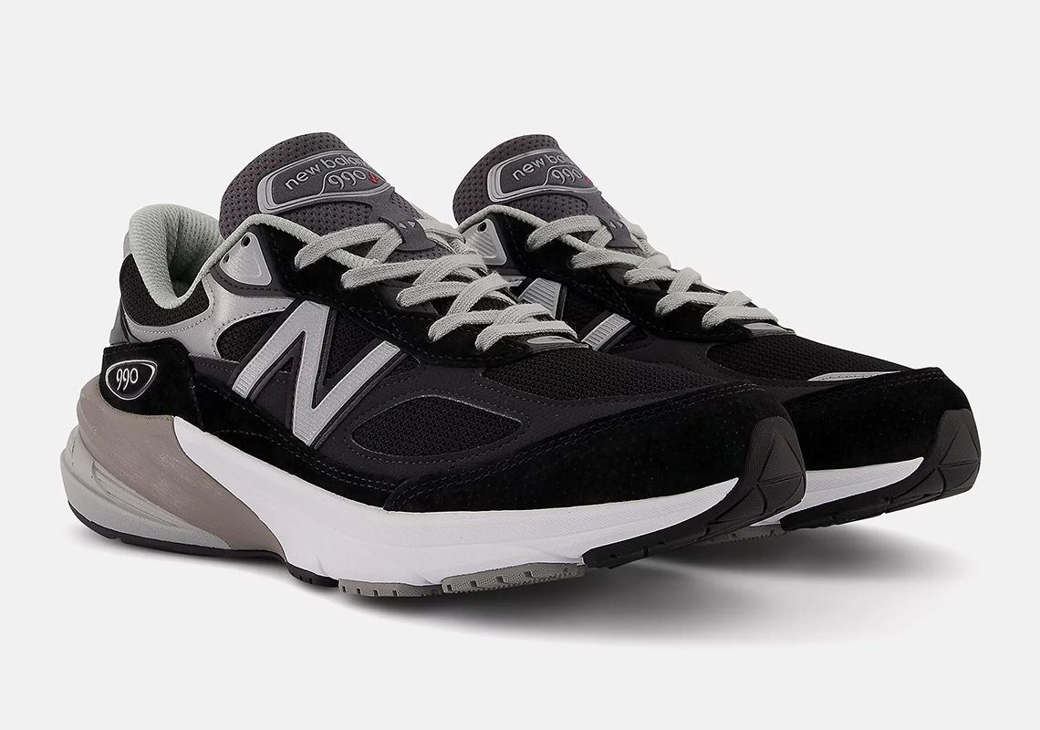 New Balance 990 V6 Black Grey M990bk6 5