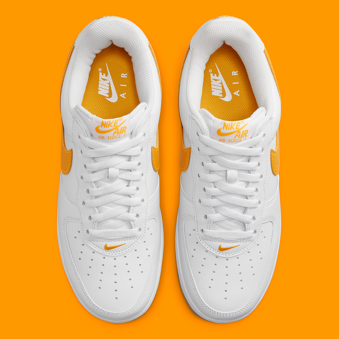 Nike Air Force 1 Low Waterproof White Orange Fd7039 100 2