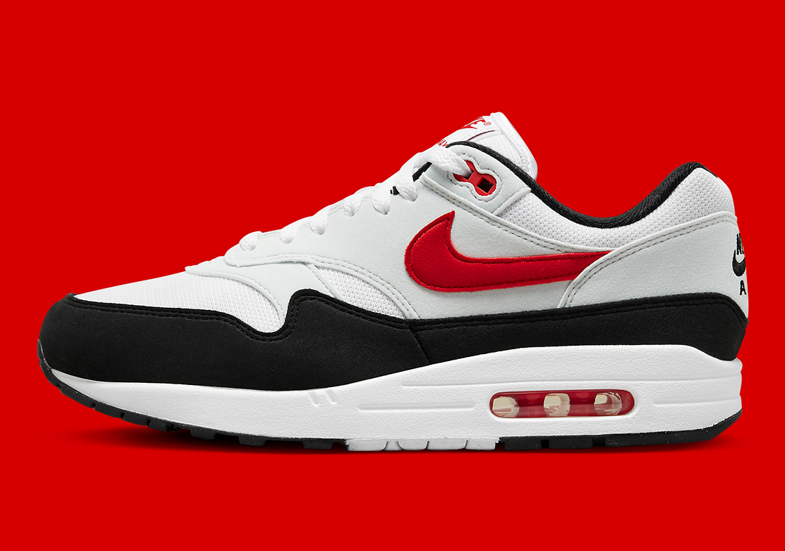 Nike Air Max 1 Black Red Fd9082 101 5