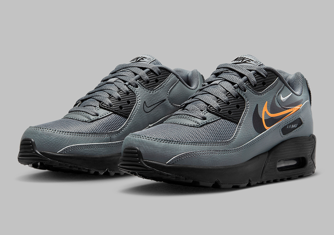 The "Multi-Swoosh" Effect Takes Hold Of This GS Nike Air Max 90