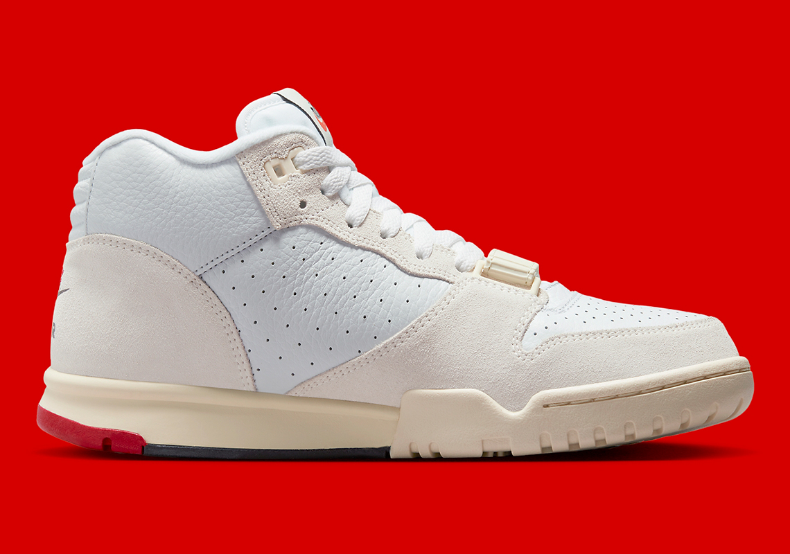 Nike Air Trainer 1 Mid Split Sail Red Black Dz2547 100 7