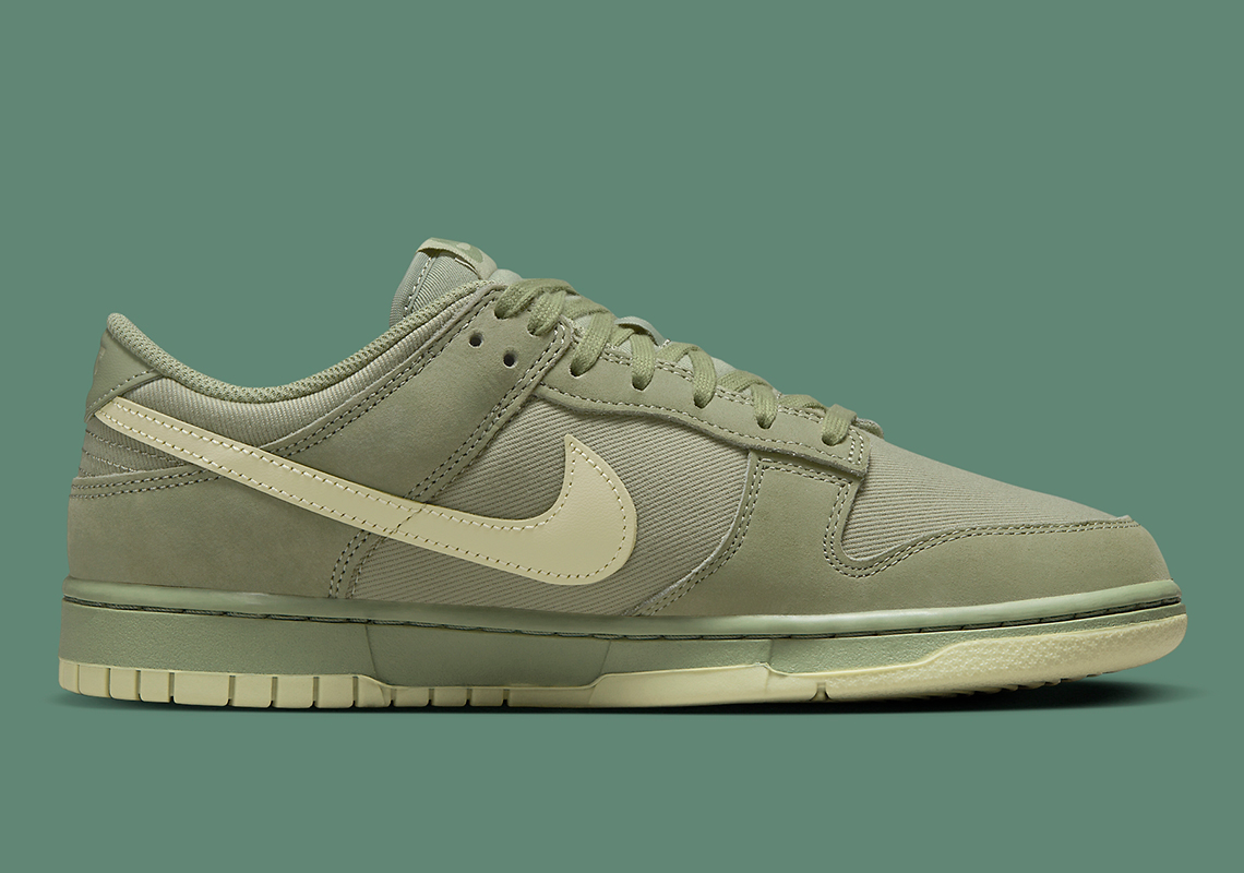 Nike Dunk Low Oil Green Olive Aura Phantom Fb8895 300 6