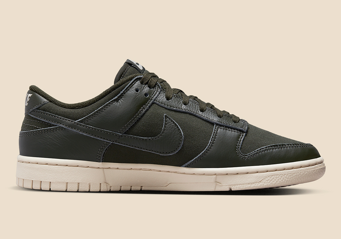 Nike Dunk Low Premium Olive Sail Dz2538 300 4