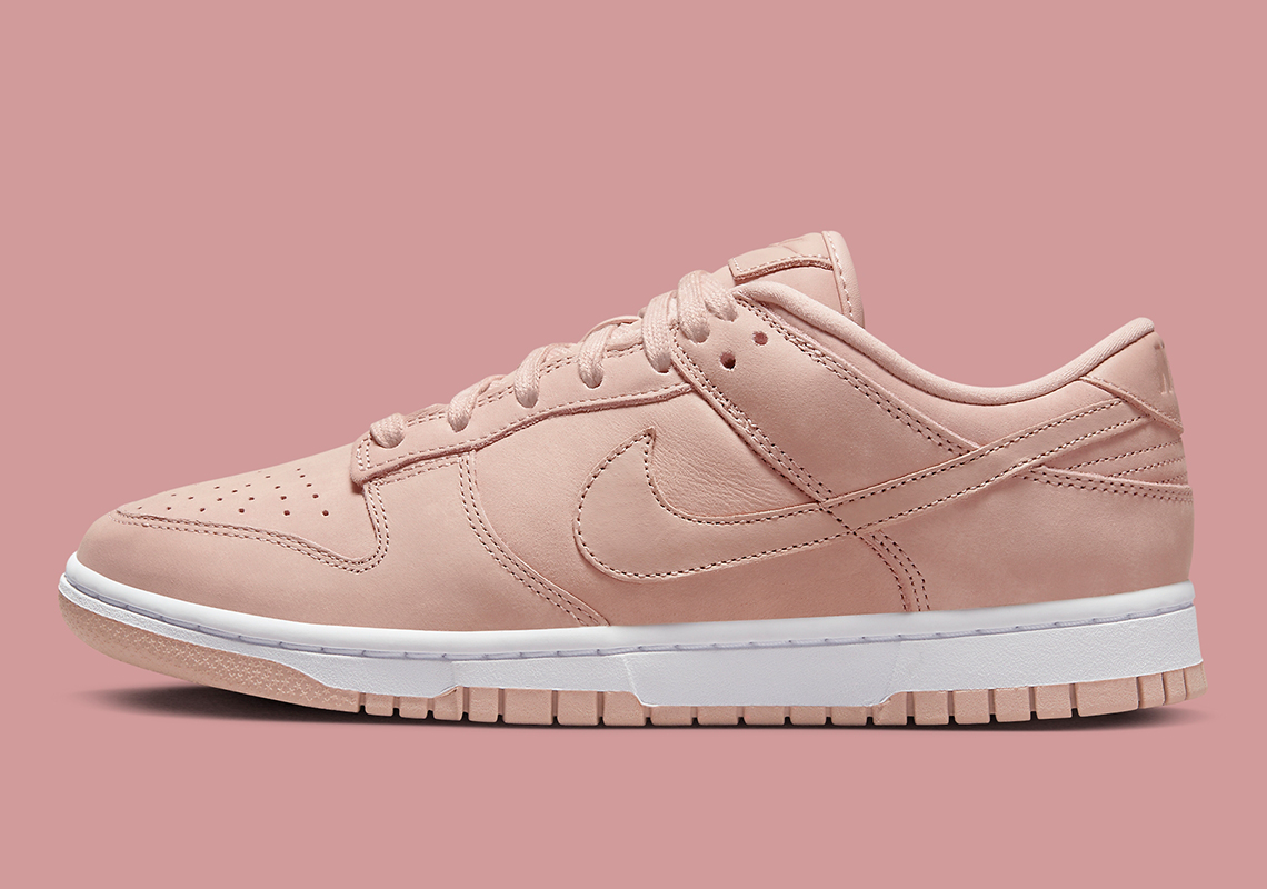 Nike Dunk Low Premium Pink Suede Dv7415 600 8