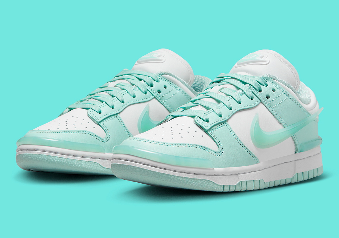 The Updated Nike Dunk Low Twist Appears With "Jade Ice" Flavor