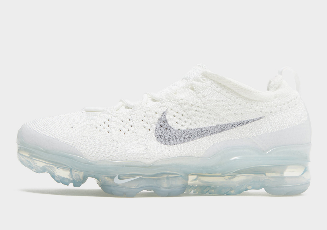 Nike Vapormax Flyknit 2023 Pure Platinum Metallic Silver Dv6840 100 4