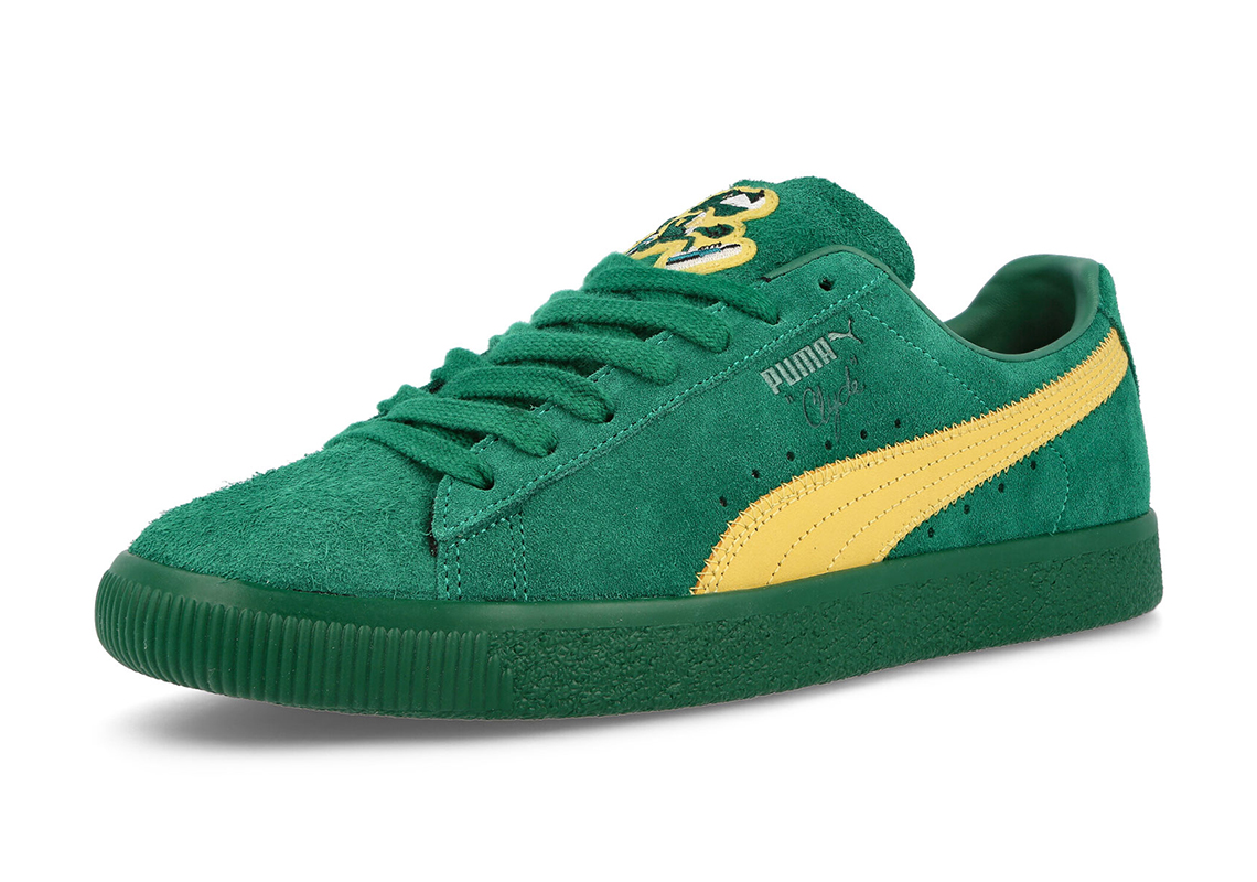 Puma Clyde Super Clyde Green Yellow 2
