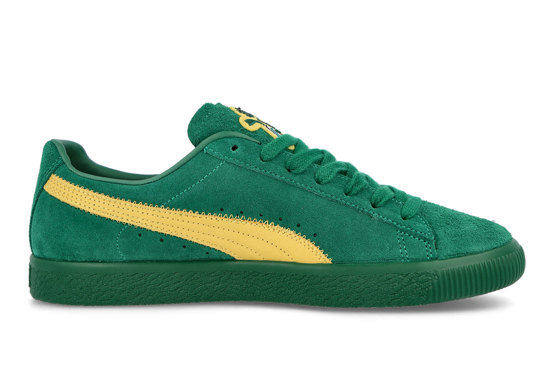 Puma Clyde Super Clyde Green Yellow 4