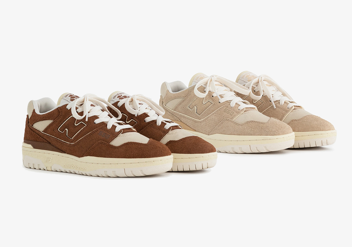 Aimé Leon Dore x New Balance 550 “Brown” And “Taupe”