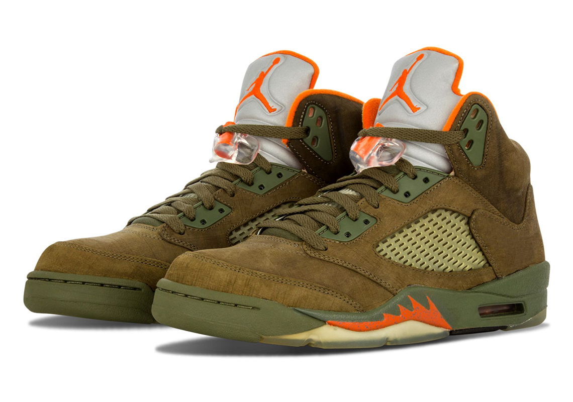 Air Jordan 5 "Olive" Expected To Return In 2024