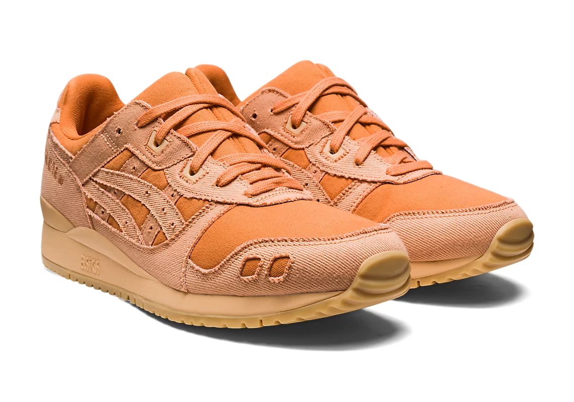 Recycled Textiles Build Out The Japanese Tea-Inspired ASICS GEL-LYTE III “Rooibos”