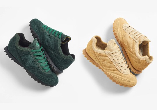 AURALEE Brings “Hunter Green” And “Tan” Suedes To The New Balance RC30