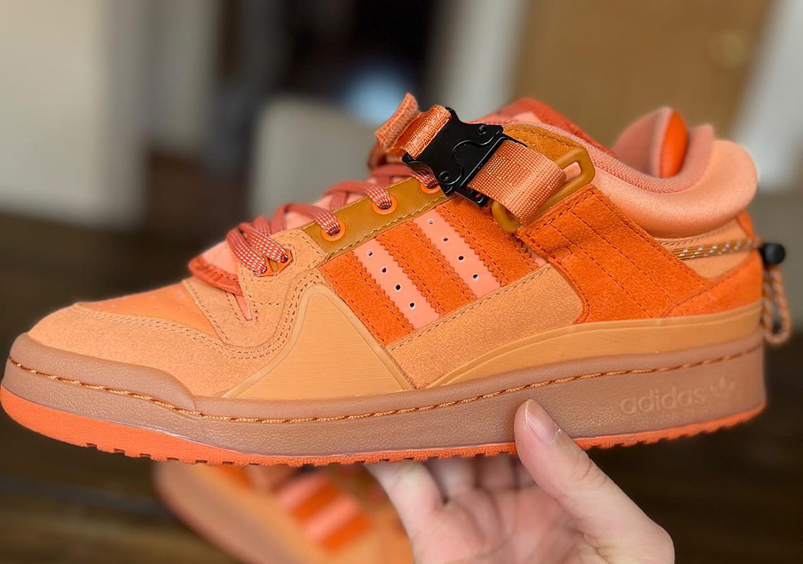 Bad Bunny Adidas Forum Buckle Orange Sample 3
