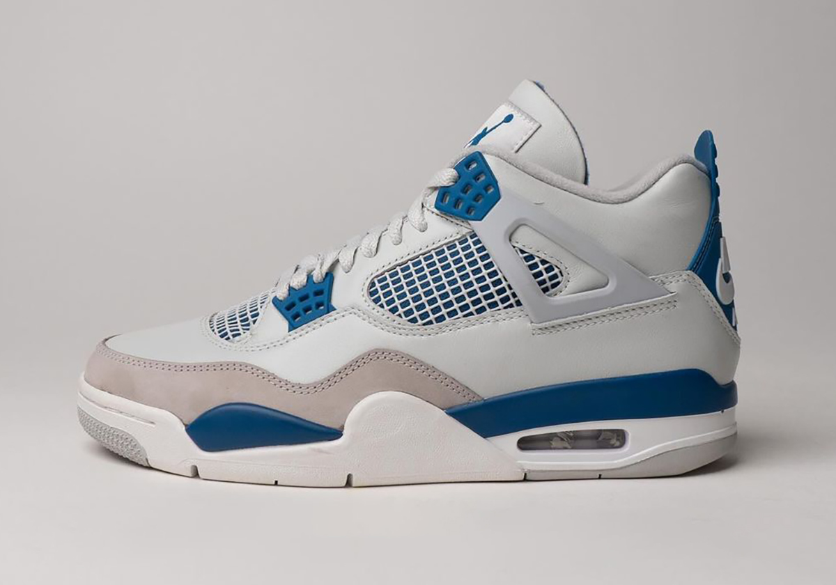 Military Blue Jordan 4s 5