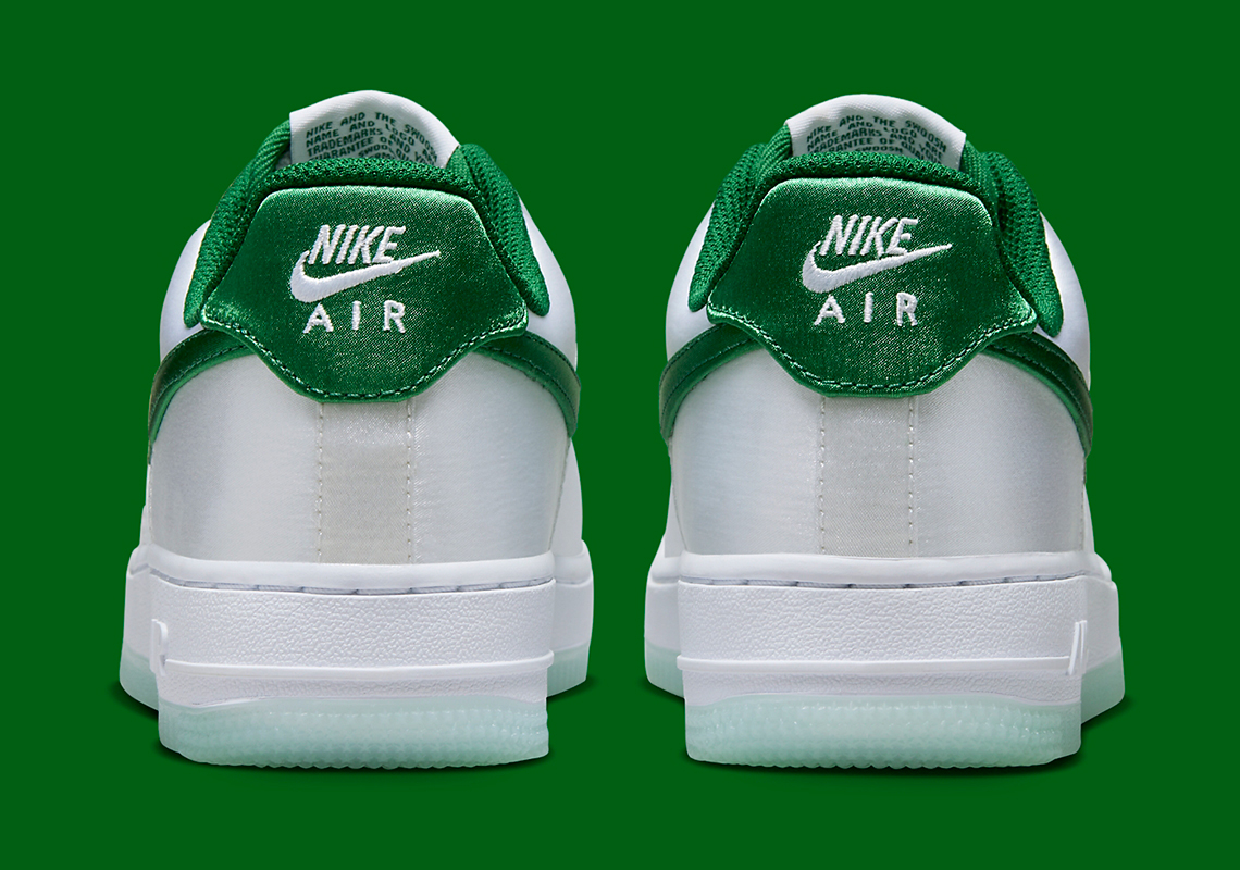 Nike Air Force 1 Satin Pine Green Dx6541 101 4