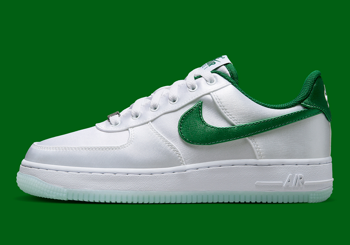 Nike Air Force 1 Satin Pine Green Dx6541 101 7