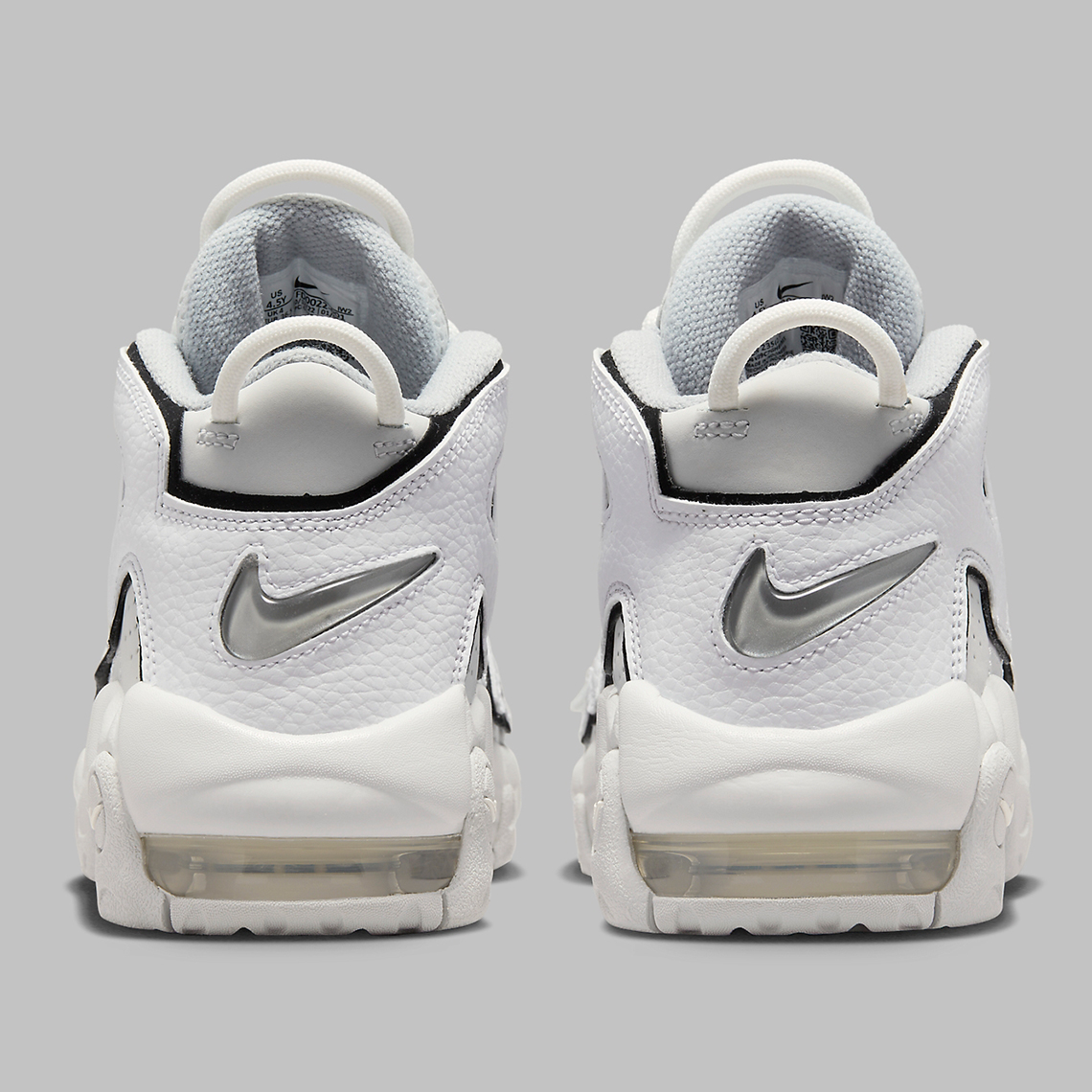 Nike Air More Uptempo Gs Photon Dust Metallic Silver White Fd0022 001 8