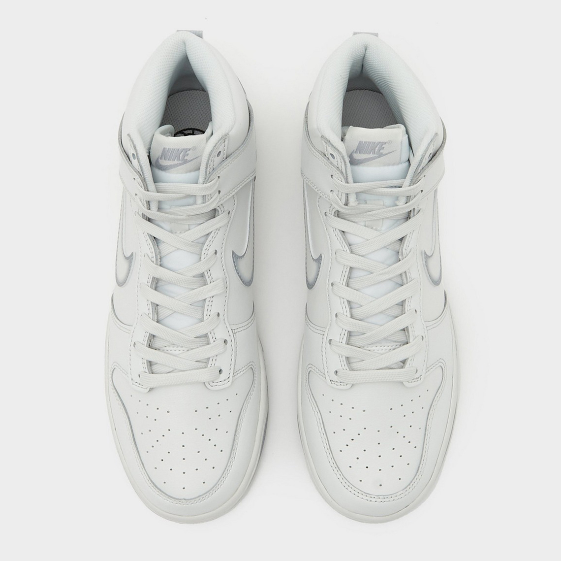 Nike Dunk High White Grey Spraypaint 1
