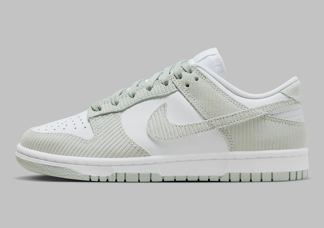 Nike Dunk Low Grey Corduroy Fn7658 100 5