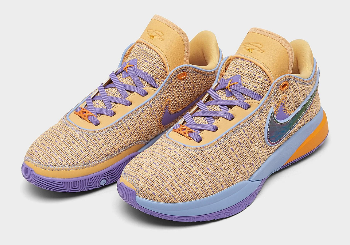 "Celestial Gold" Crowns The Latest Kid's Nike LeBron 20