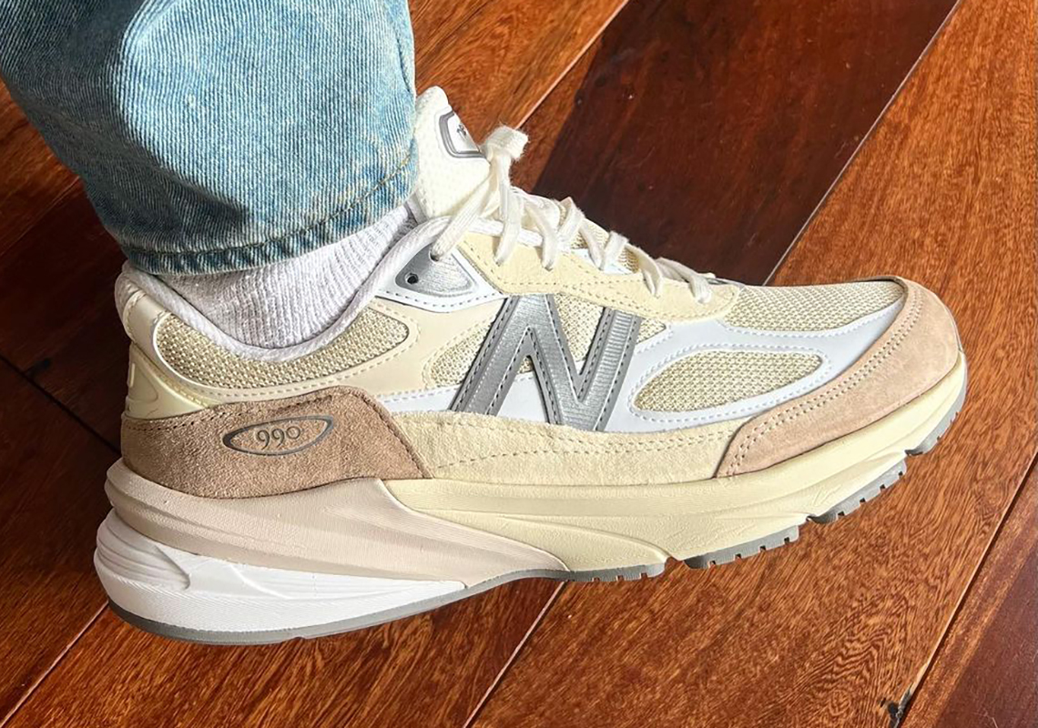 New Balance 990v6 Cream White 3