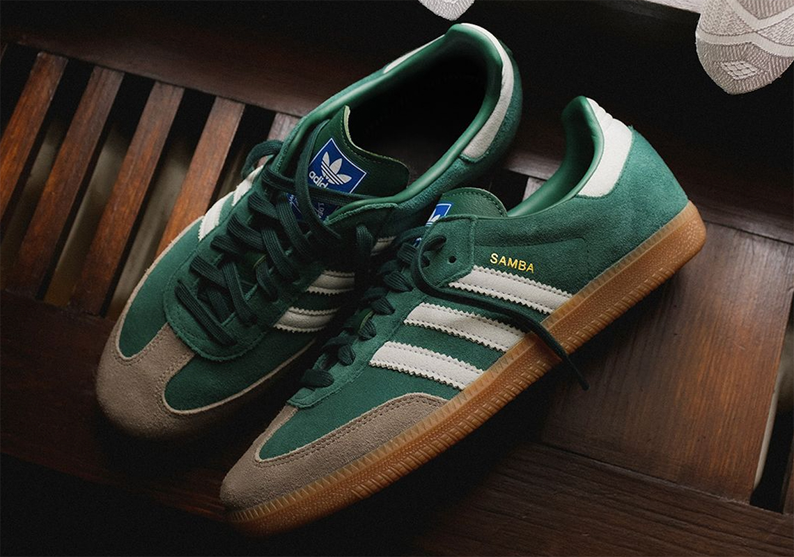 adidas Restocked The Samba OG "Chalk Green"