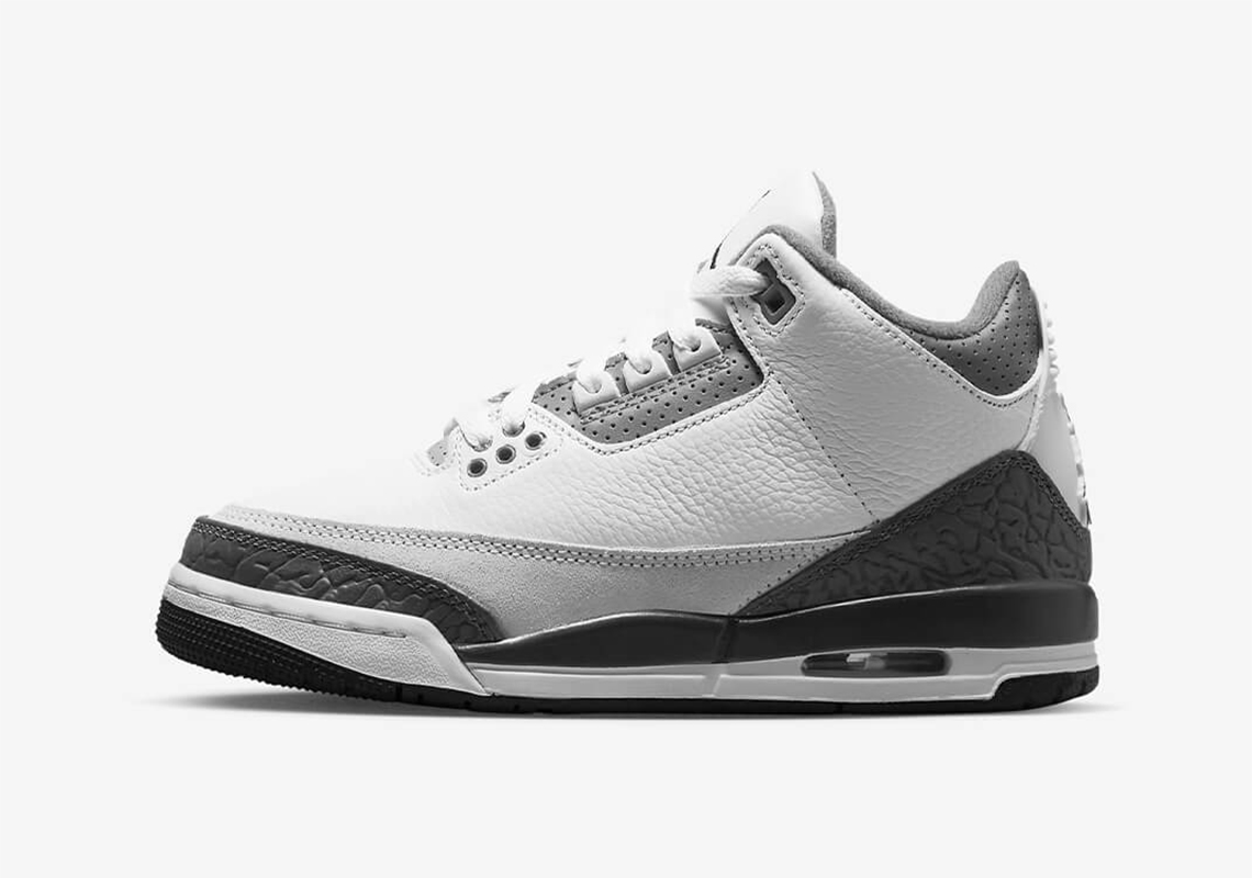 Air Jordan 3 Gs Anthracite 441140 100
