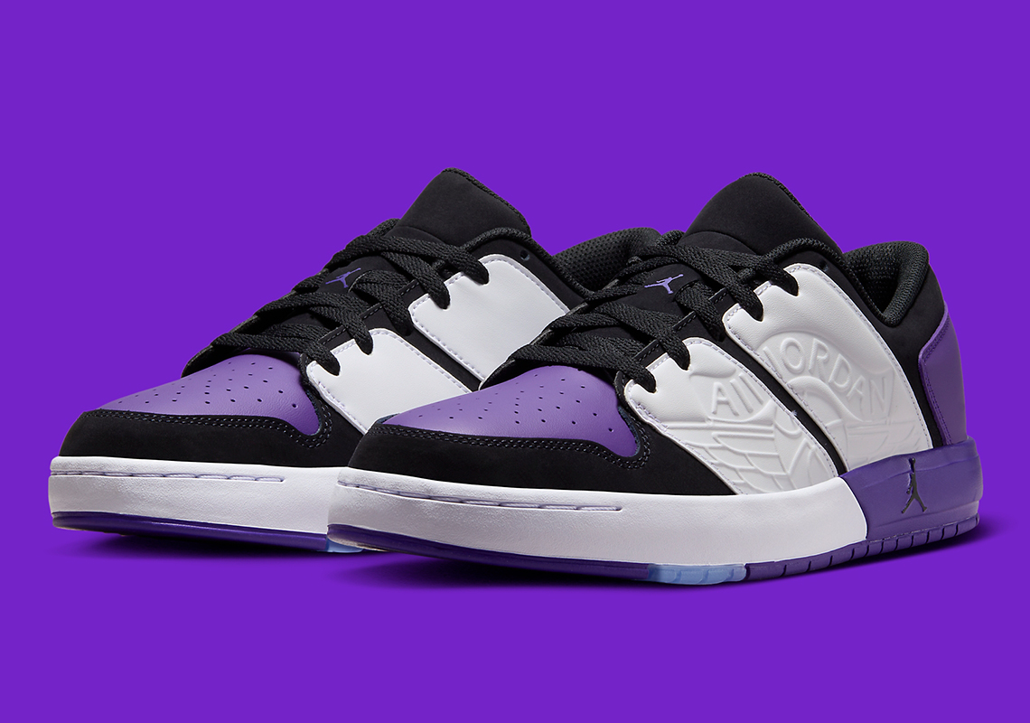 The Jordan Nu Retro 1 Receives A "Purple Toe" Color Scheme