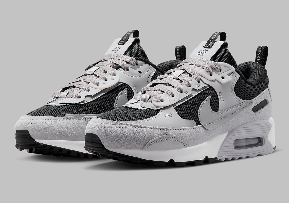 The Nike Air Max 90 Futura Takes On Grey And Black Tones