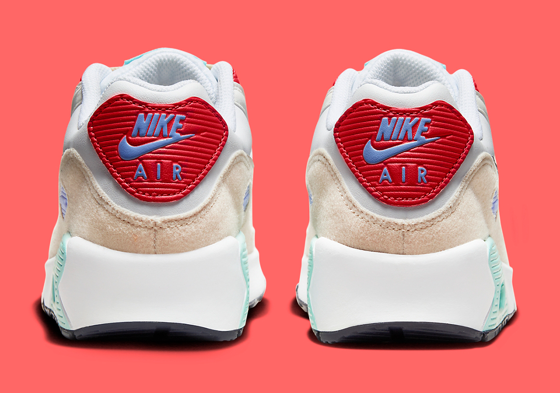 Nike Air Max 90 Gs Patches Dz2888 100 5