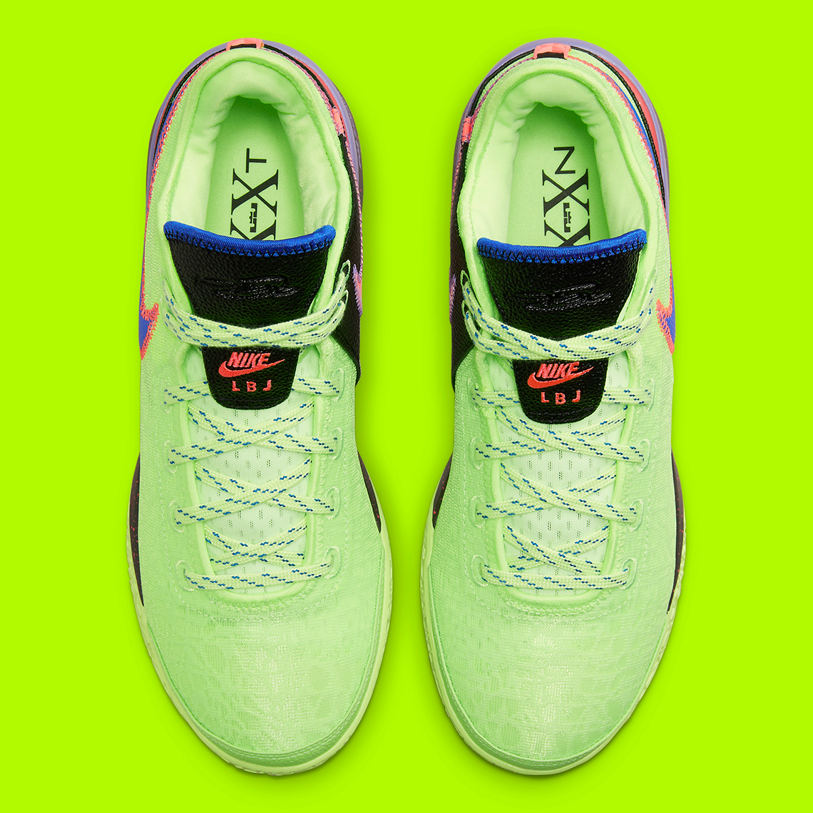 Nike Lebron Nxxt Gen Ghost Green Racer Blue Space Purple Dr8784 300 1