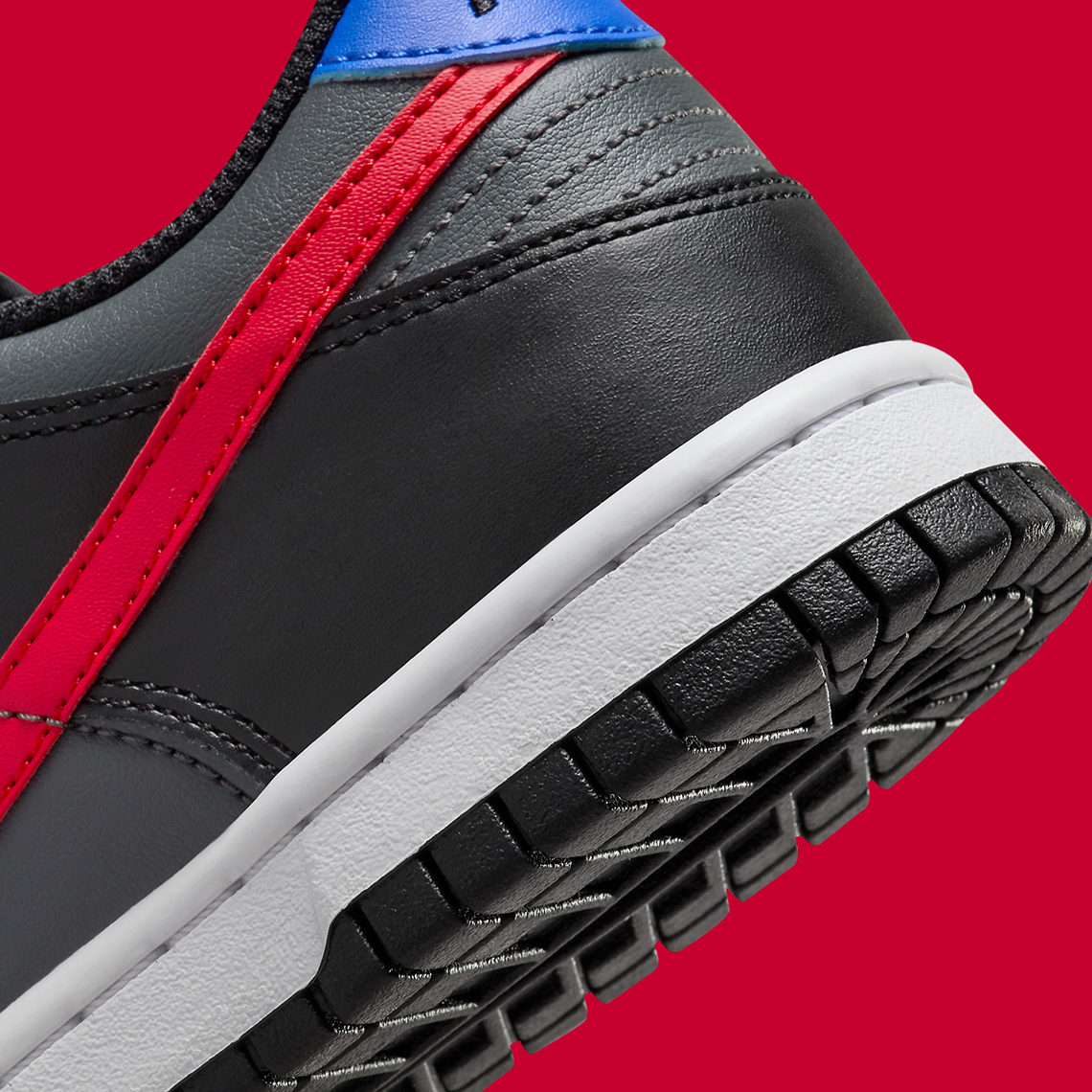 Nike Dunk Low Black Red Blue Fv0373 001 6
