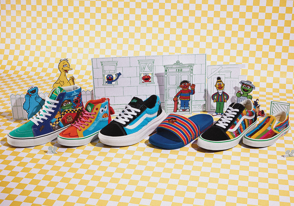 The Upcoming Sesame Street x Vans Collection Is Made For The Whole Family