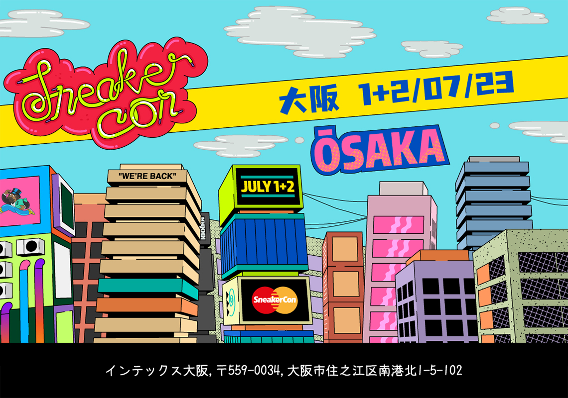 Sneaker Con Returns To Osaka This July