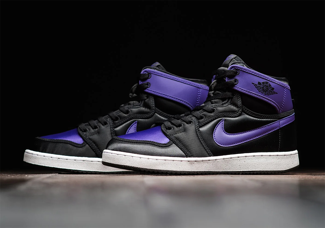 The Air Jordan 1 KO "Field Purple" Swaps Canvas For Satin