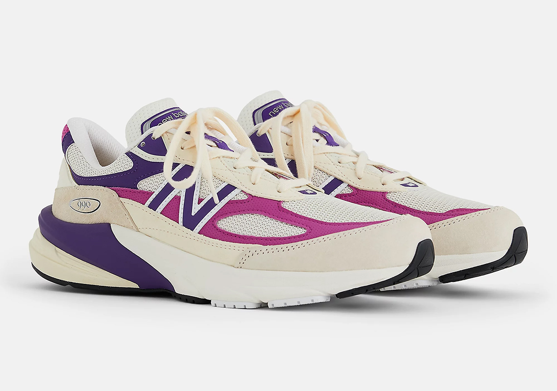 “Magenta Pop” Animates This Summer-Friendly New Balance 990v6 Made In USA