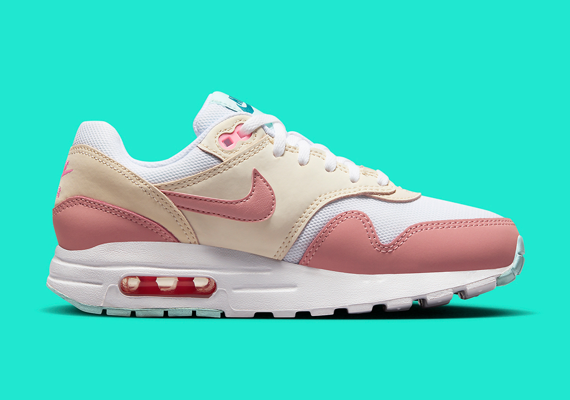 Nike Air Max 1 Gs Pink Mint Foam Dz3307 101 3