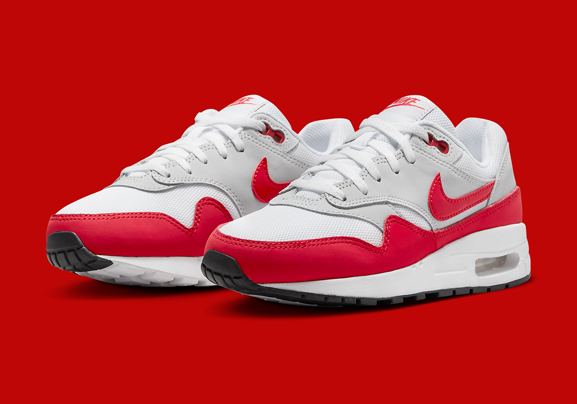 Nike Air Max 1 Gs Sport Red Dz3307 003 Release Date 1