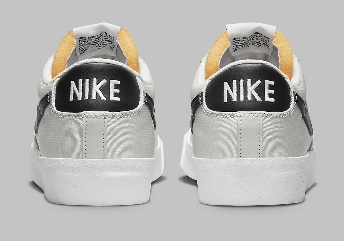 Nike Blazer Low 77 Se Light Bone Sail Black Dv7198 001 1