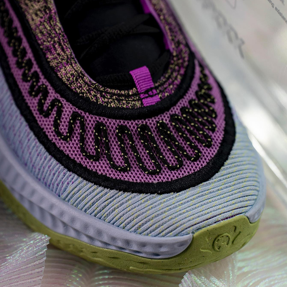 Nike Cosmicunity 3 Grey Purple Black Green 5