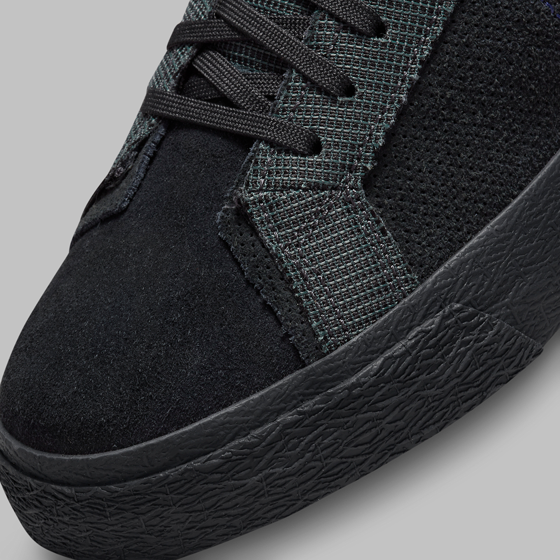 Nike Sb Blazer Mid Navy Black Fd5113 400 4