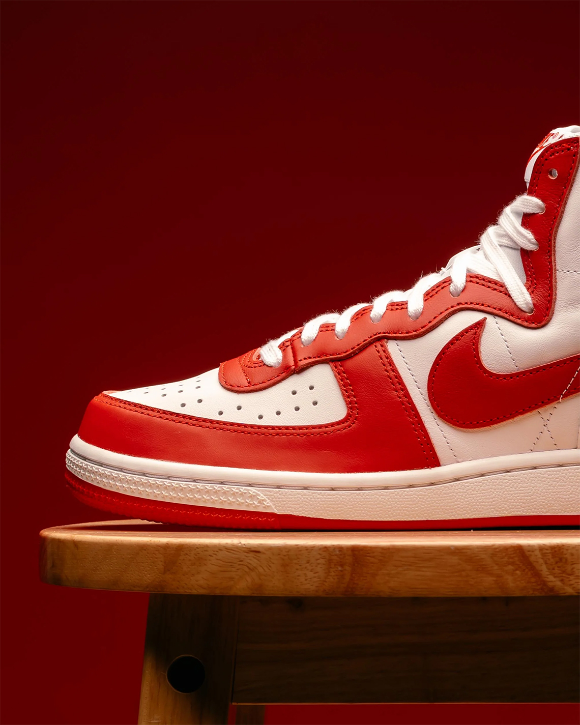 Nike Terminator High White University Red Fj4454 100 Store List 4