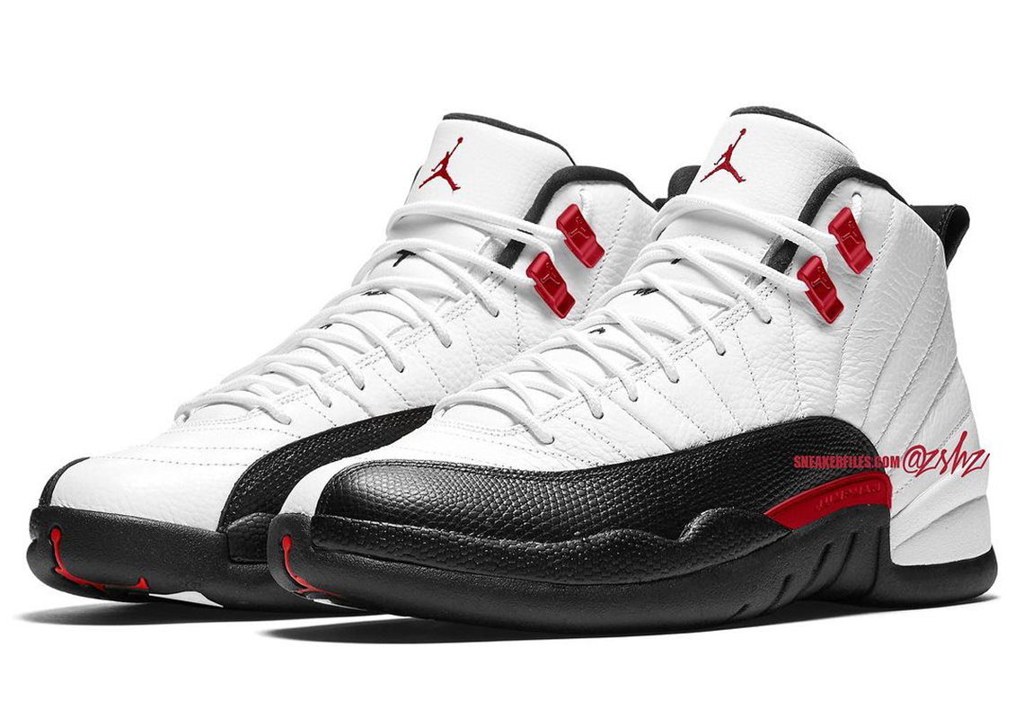 Air Jordan 12 Red Taxi 2024 03